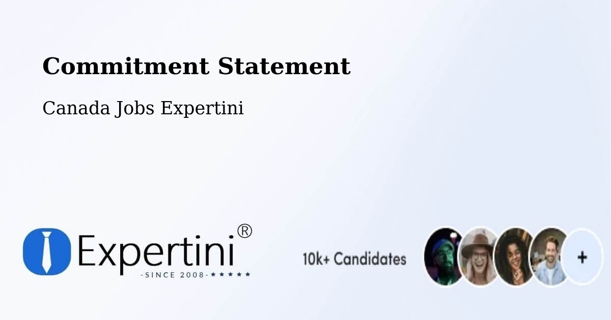 Corporate Commitment – Tottenham - Canada Jobs Expertini
