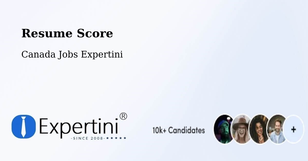 Resume Score & Job Description Match Tool – Tottenham - Canada Jobs Expertini