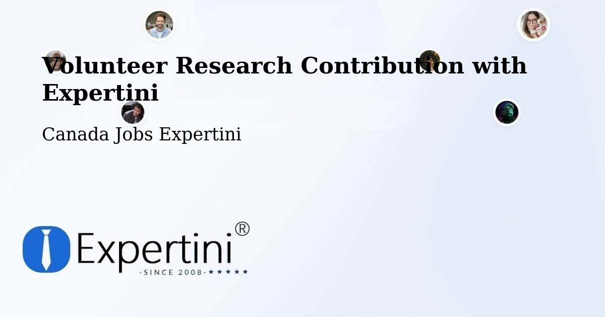 Volunteer Research Contribution Program – Tottenham - Canada Jobs Expertini